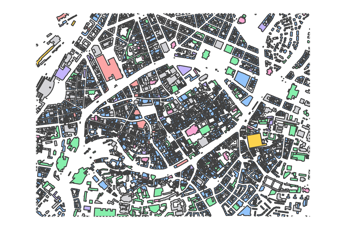 Program breakdown map