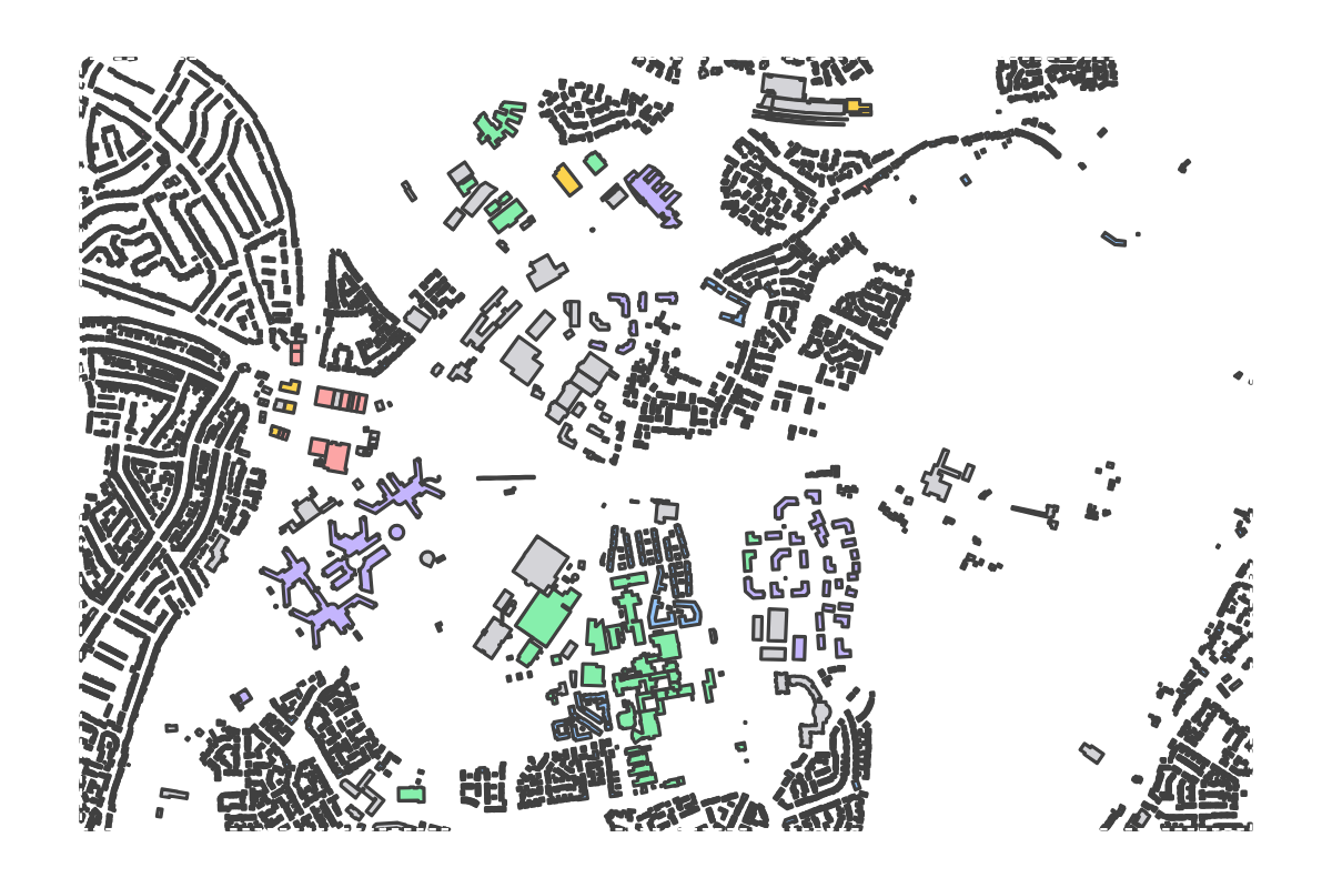 Program breakdown map