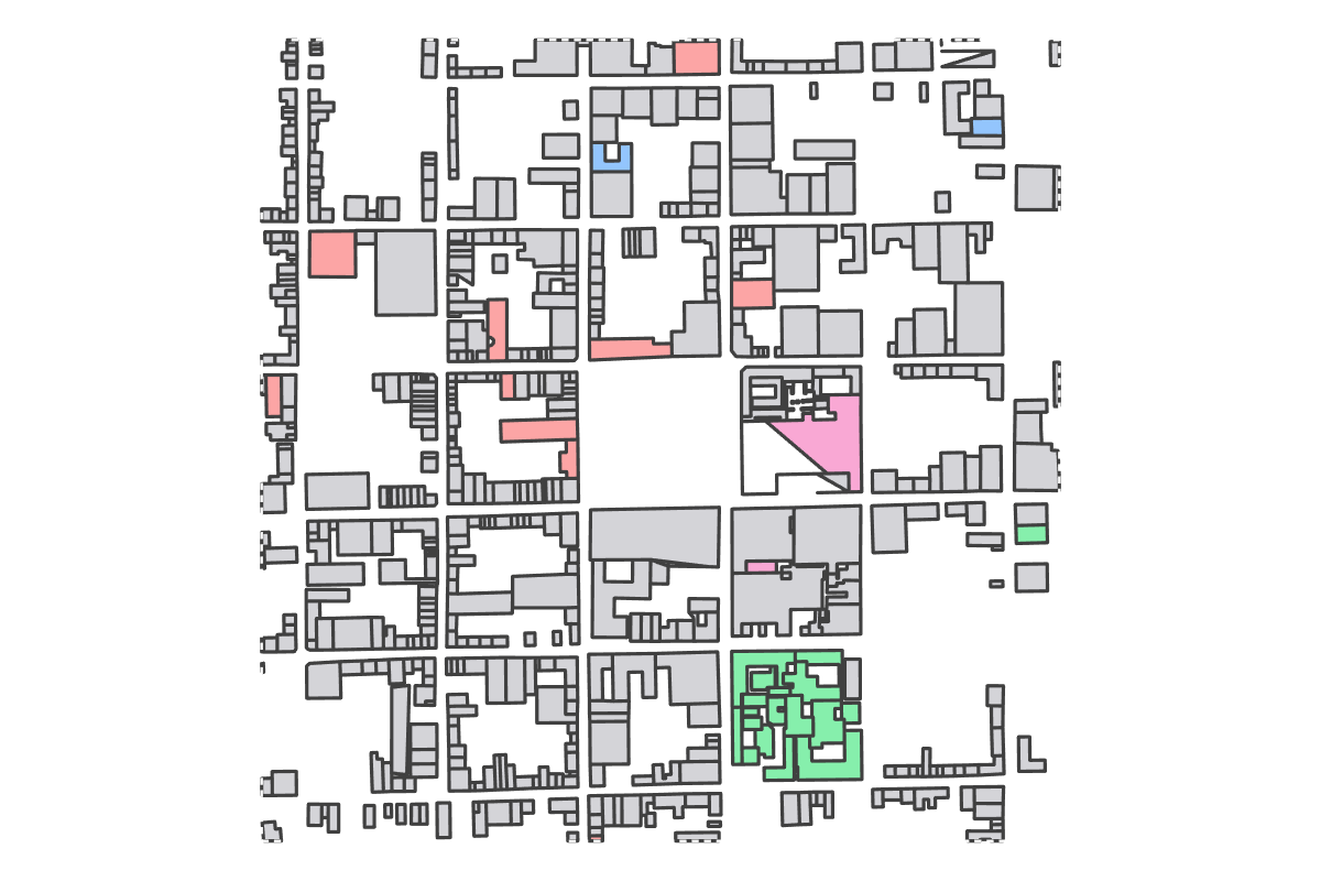 Program breakdown map