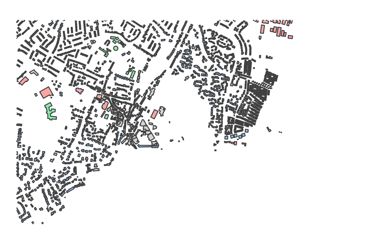 Program breakdown map