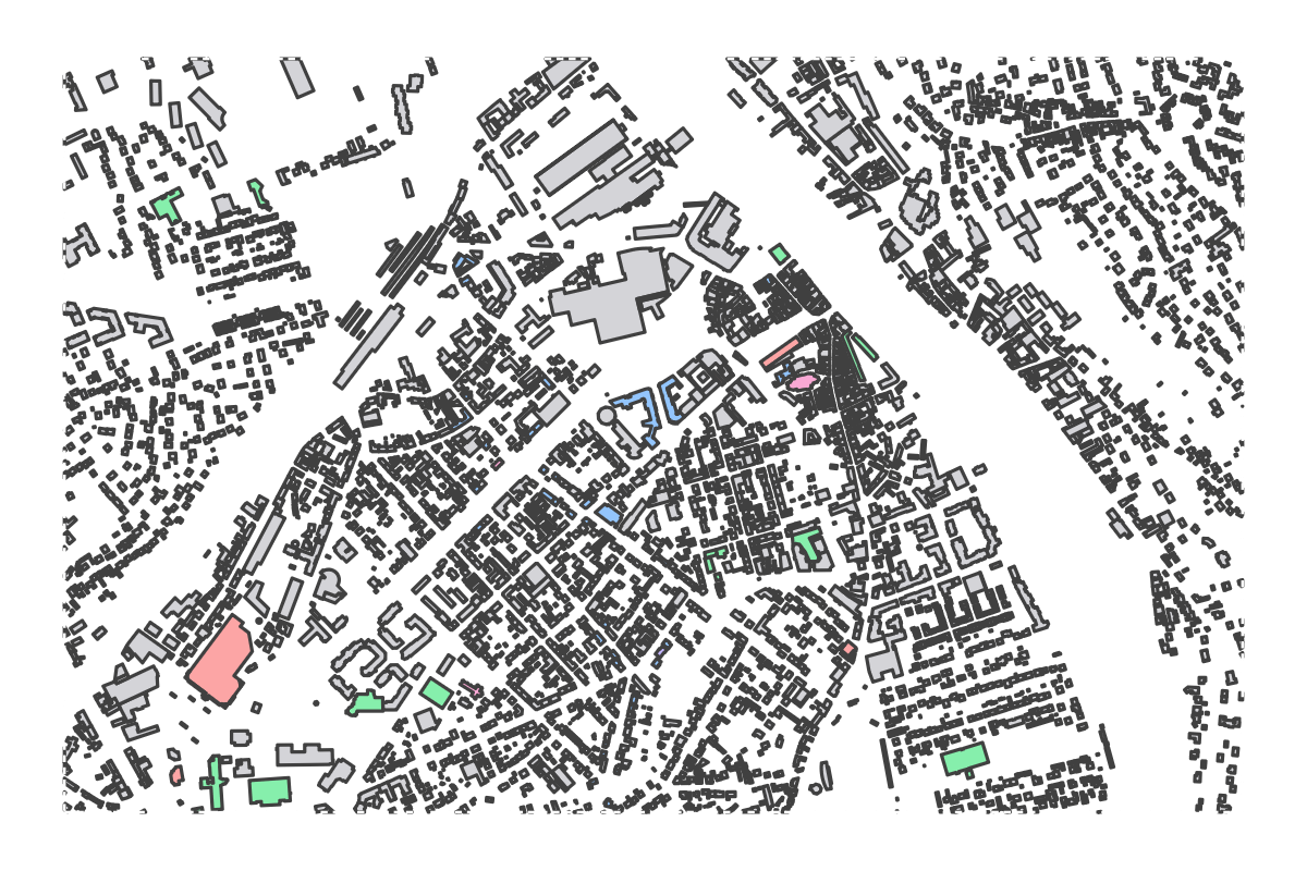 Program breakdown map