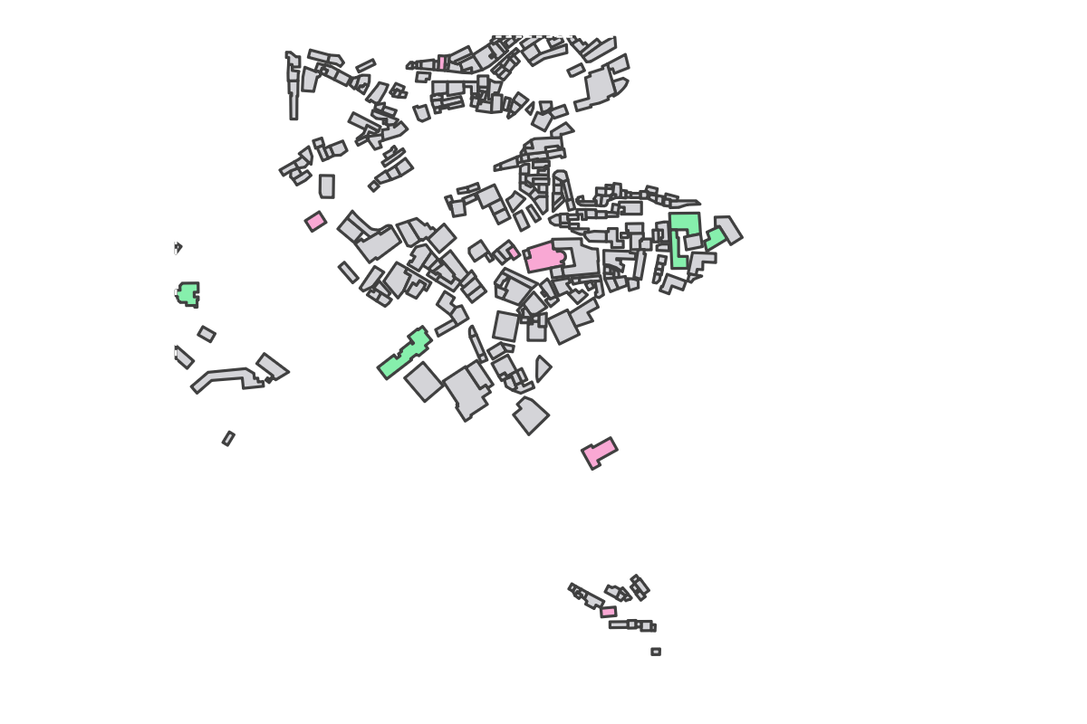 Program breakdown map
