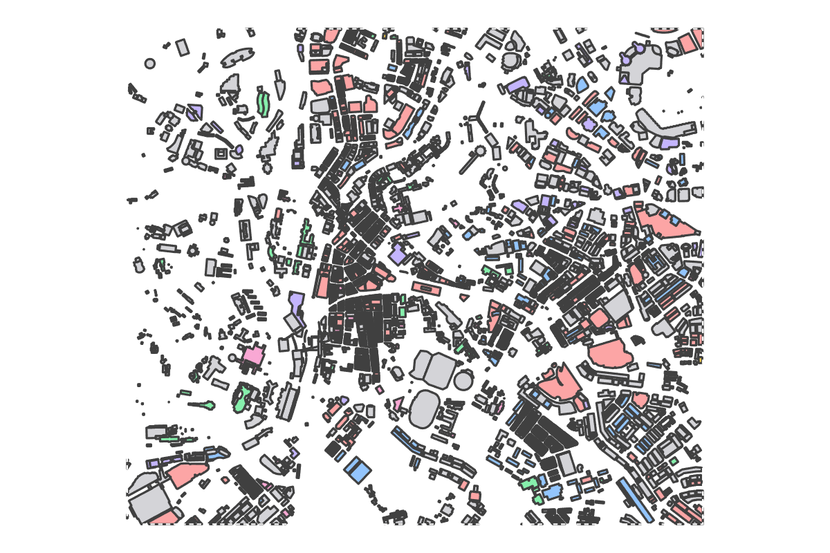 Program breakdown map