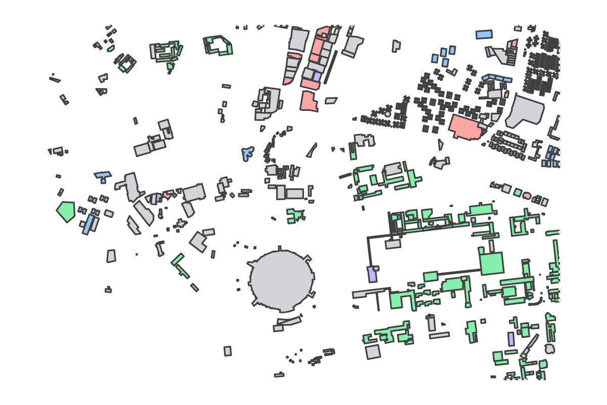 Program breakdown map