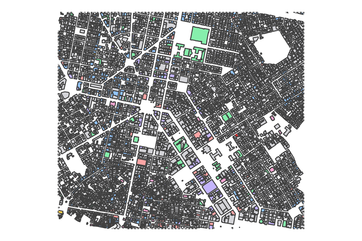 Program breakdown map