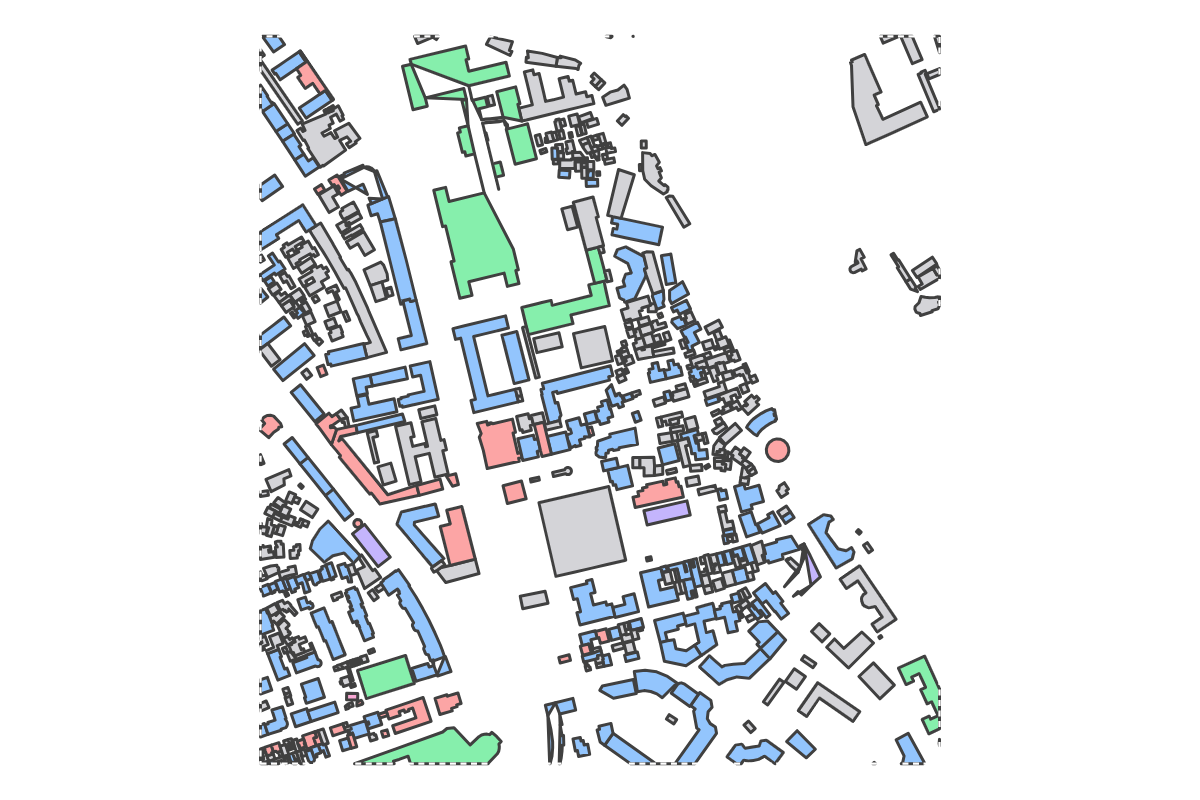 Program breakdown map
