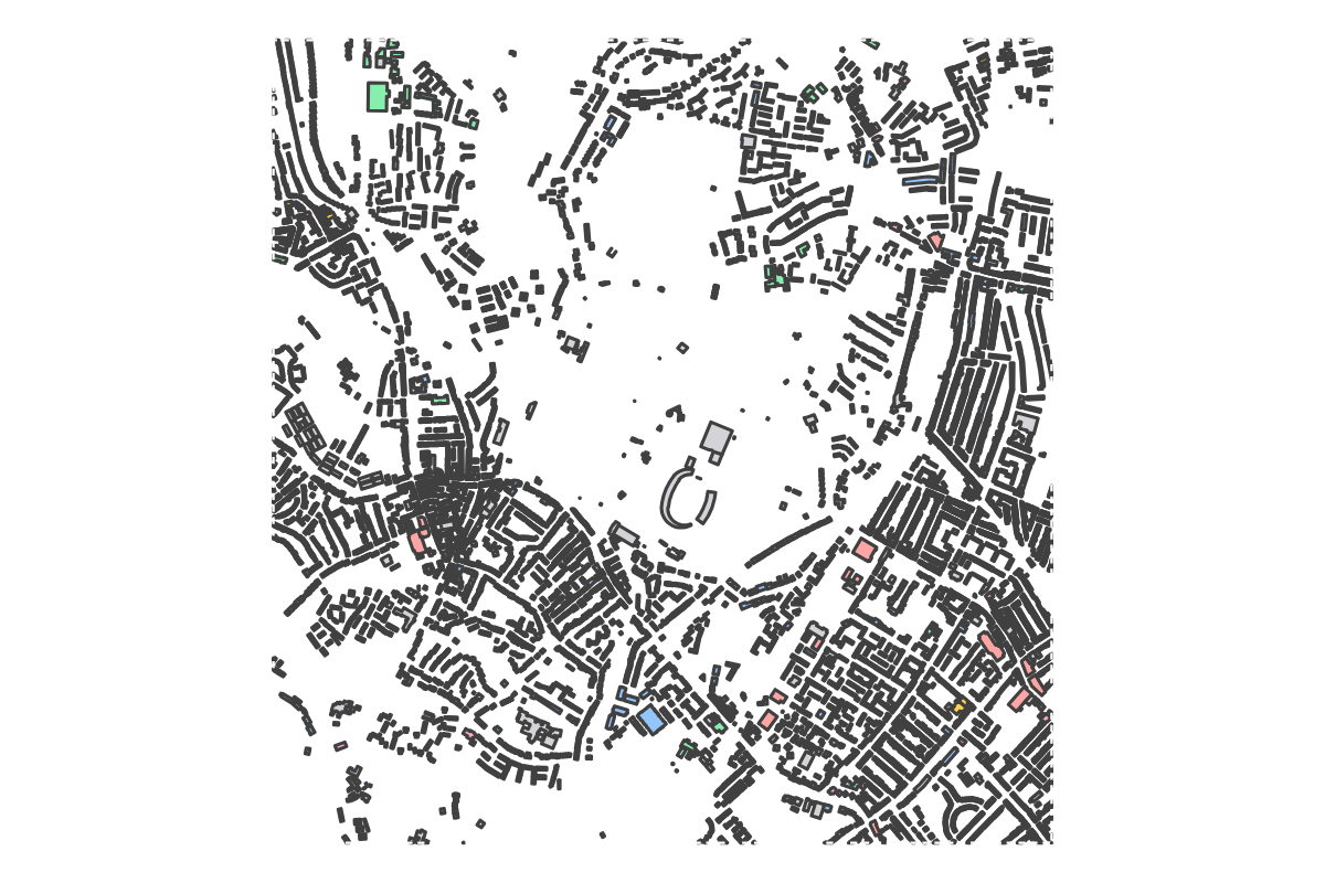 Program breakdown map