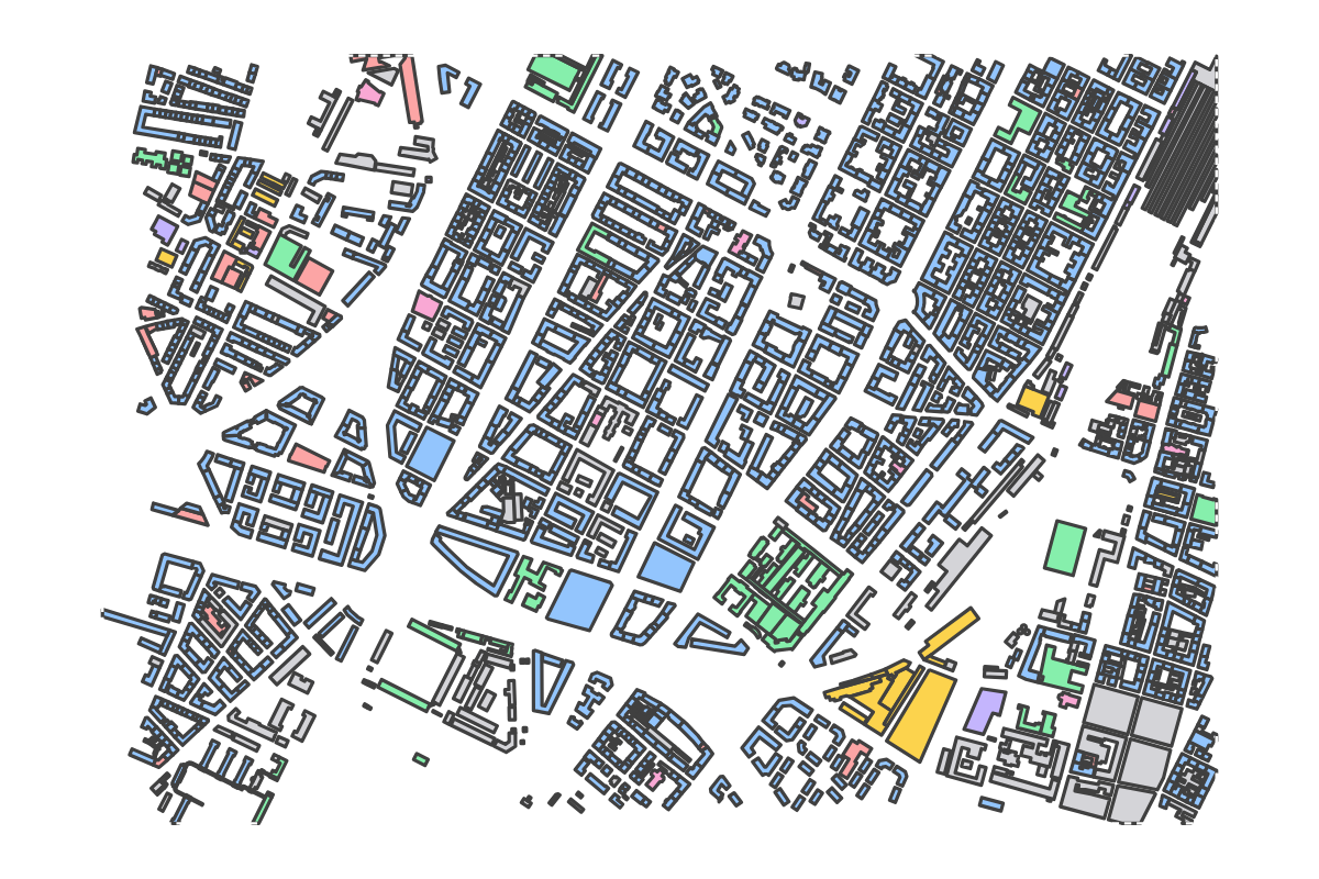 Program breakdown map
