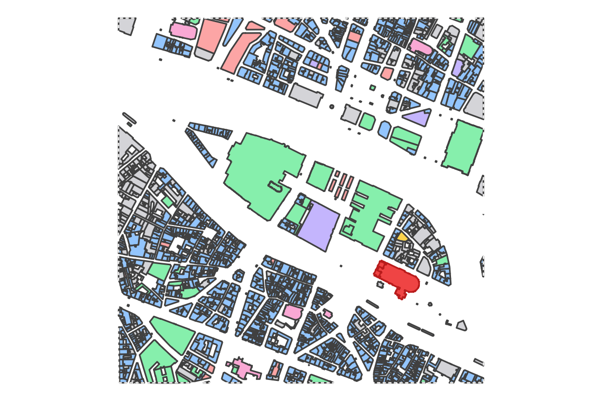 Program breakdown map