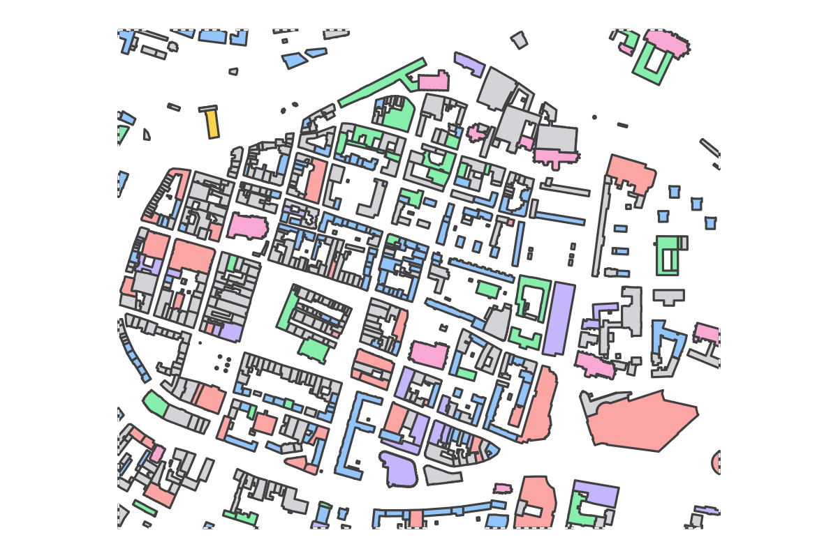 Program breakdown map
