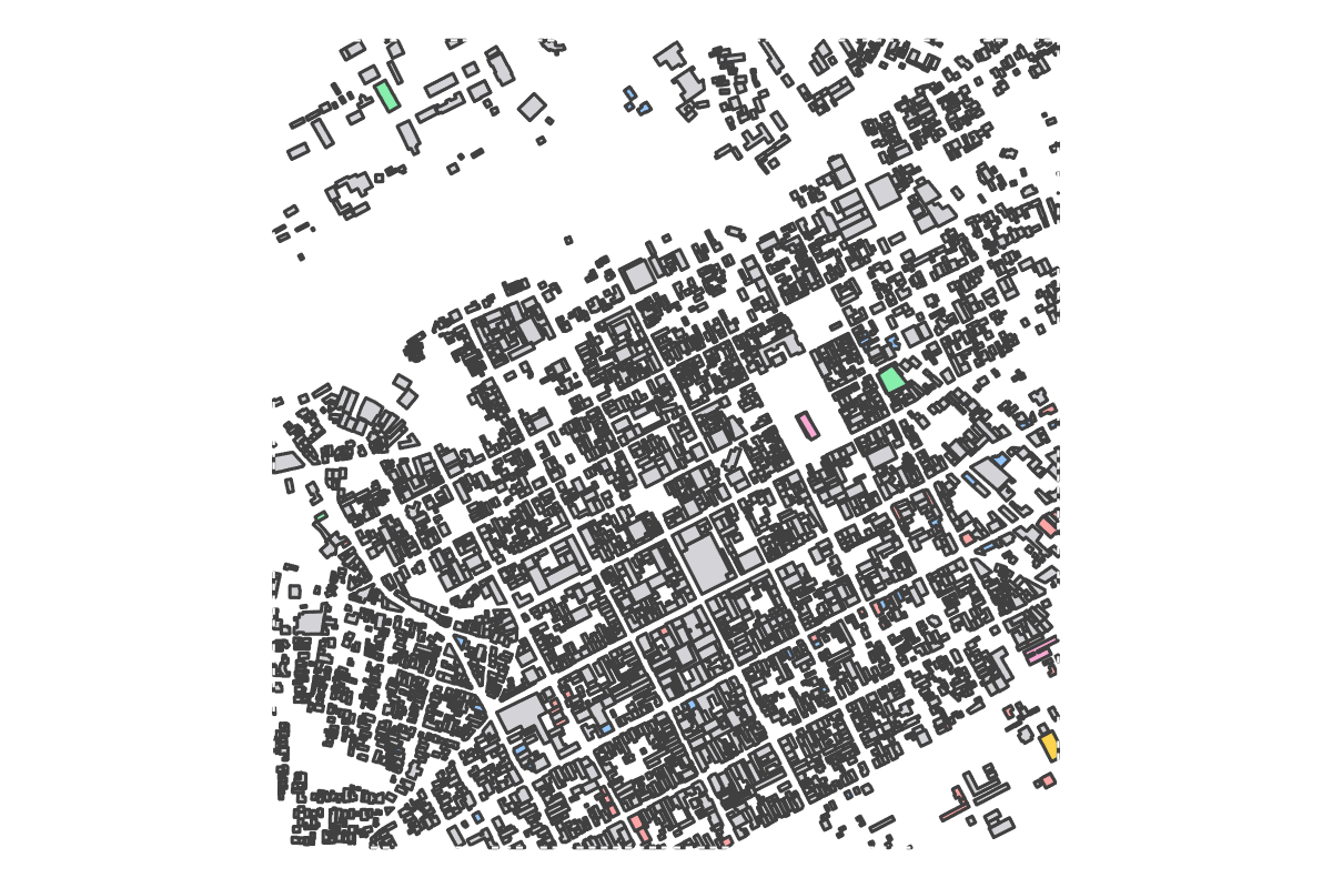 Program breakdown map