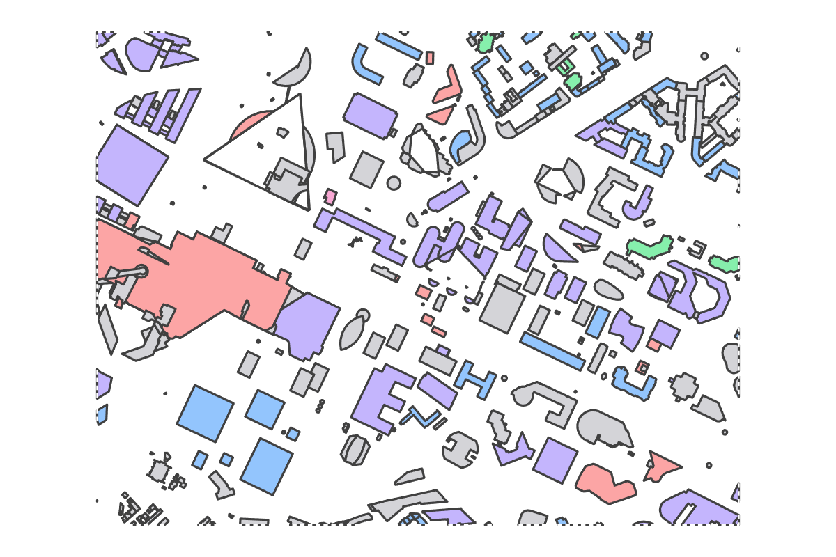 Program breakdown map
