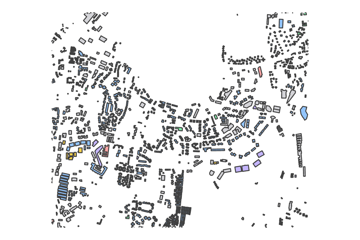 Program breakdown map