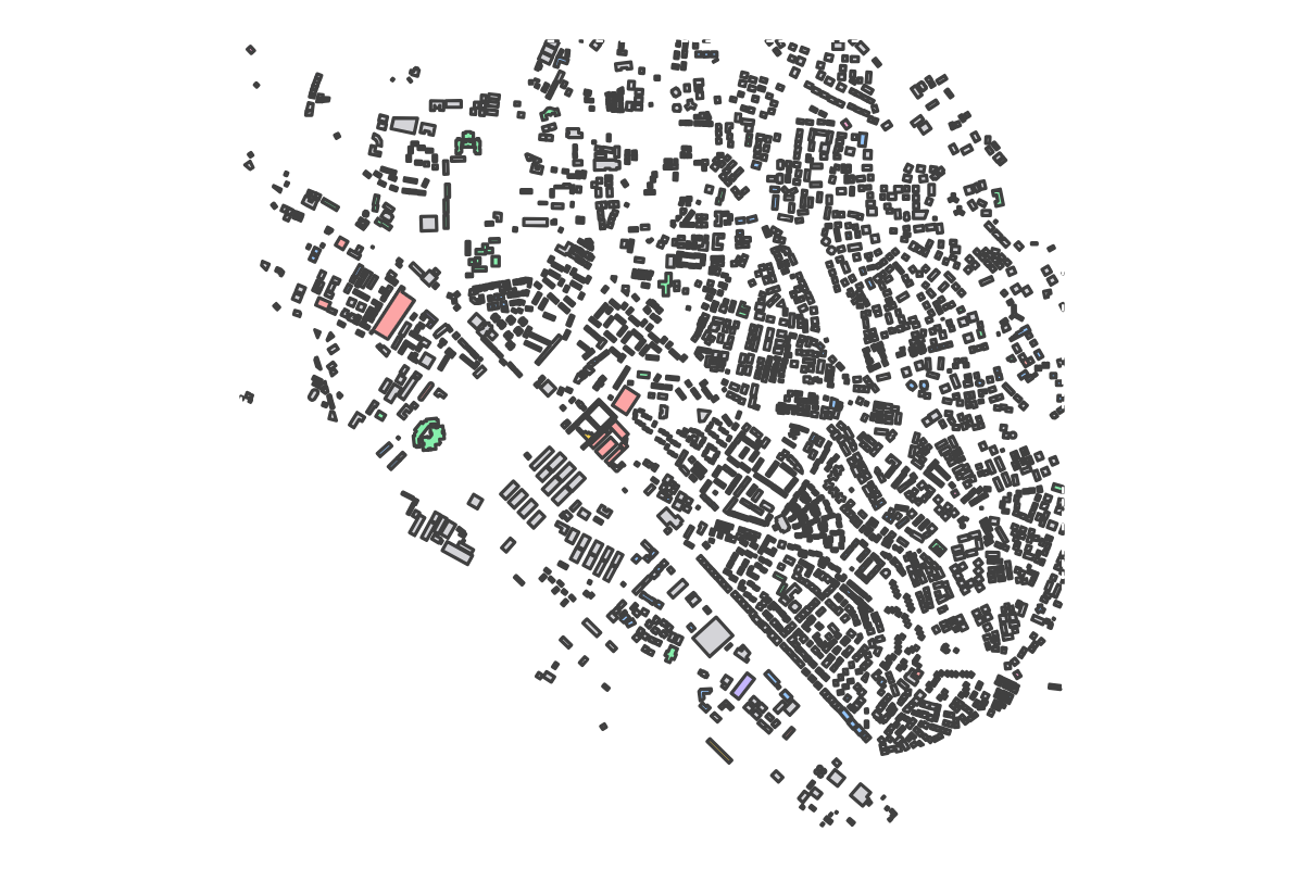 Program breakdown map