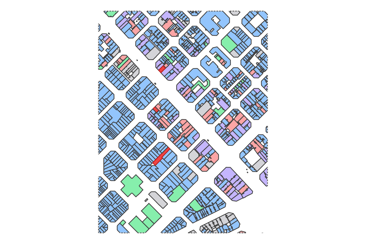 Program breakdown map