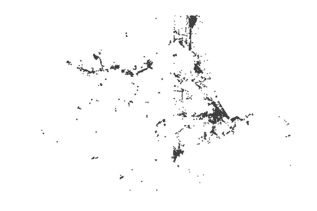 Program breakdown map