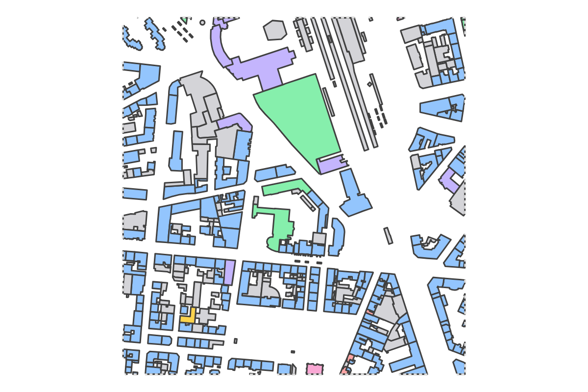 Program breakdown map