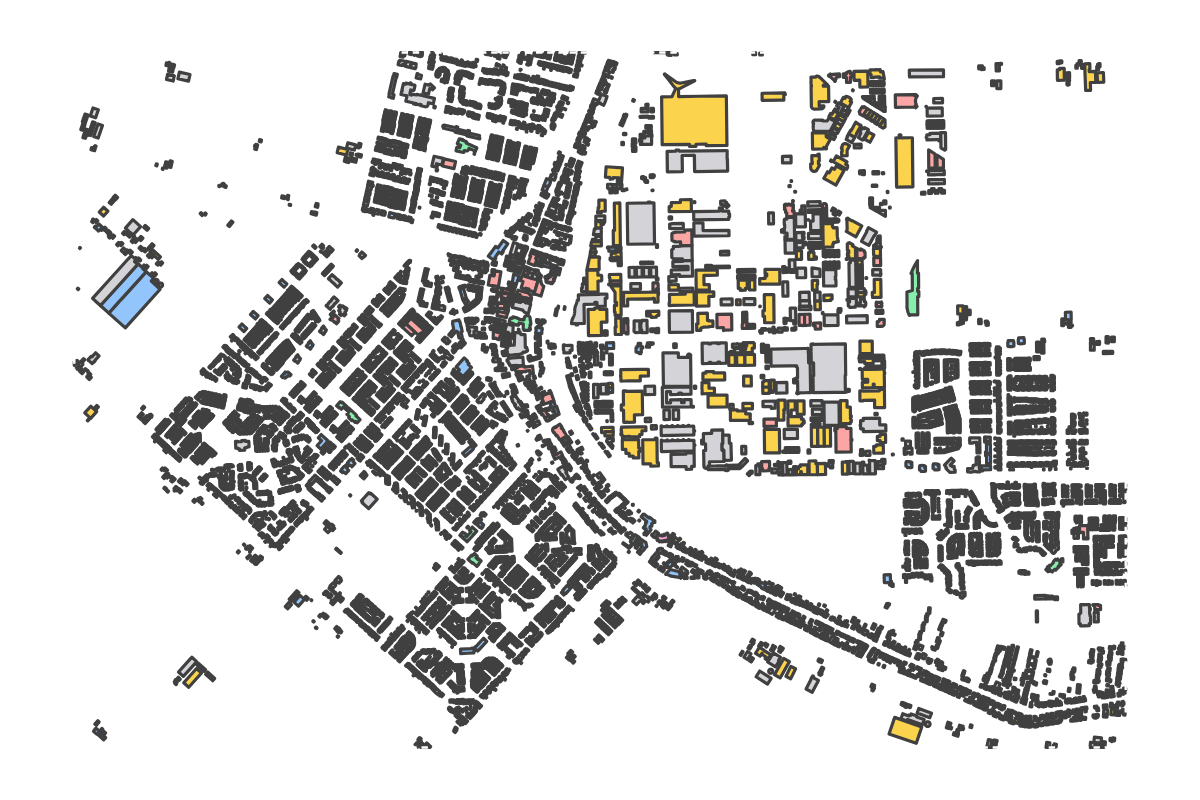 Program breakdown map