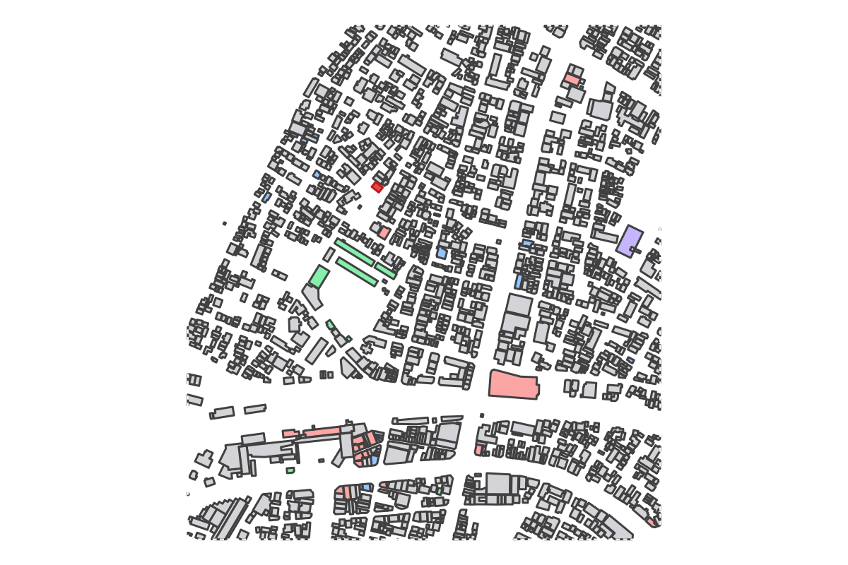Program breakdown map