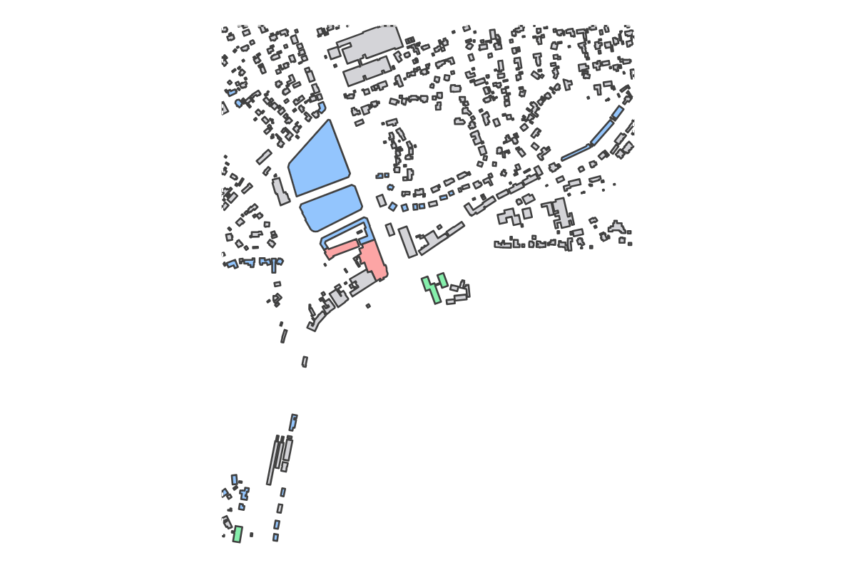 Program breakdown map