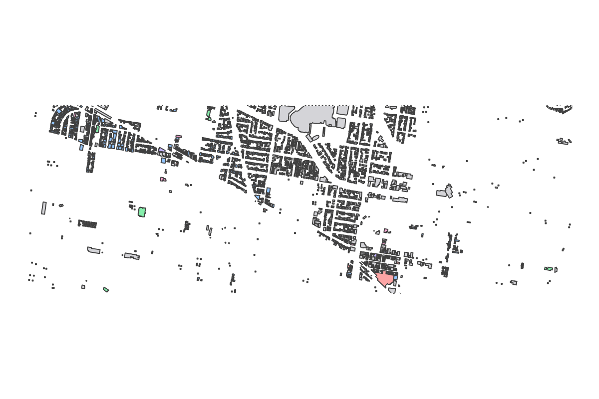 Program breakdown map