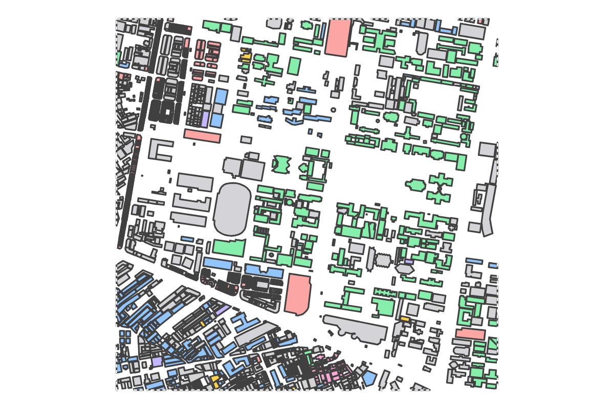 Program breakdown map