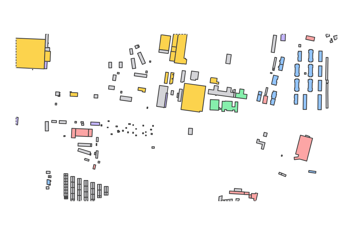 Program breakdown map