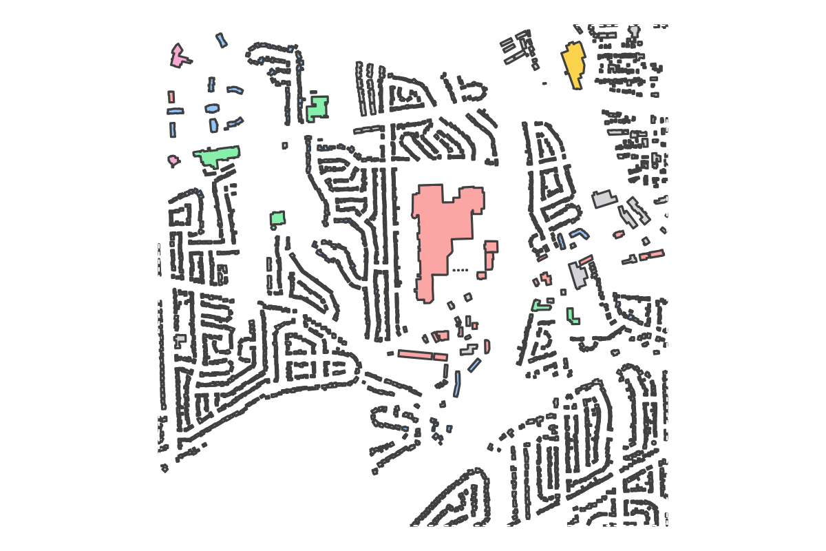 Program breakdown map