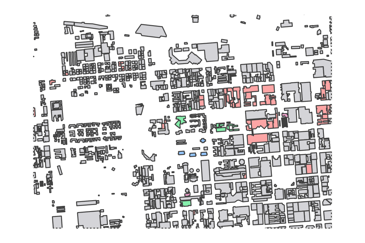 Program breakdown map