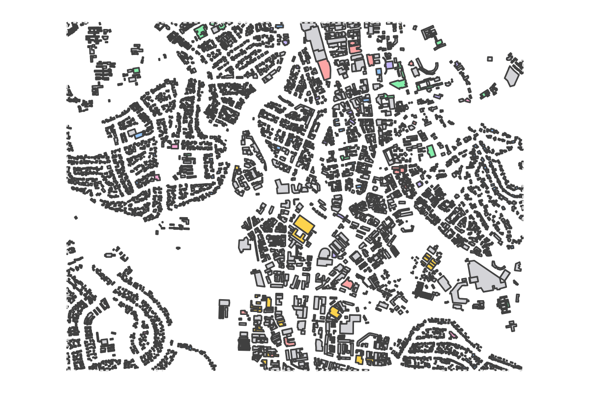 Program breakdown map