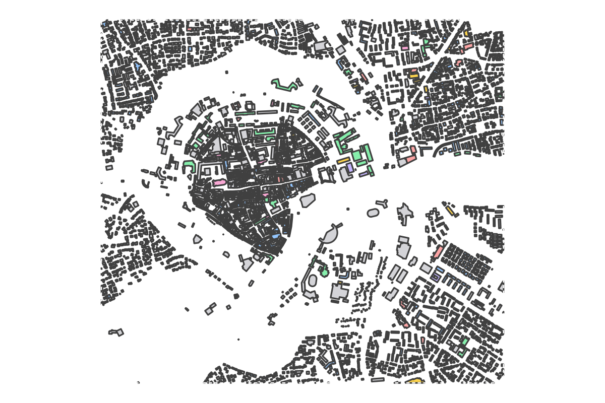 Program breakdown map