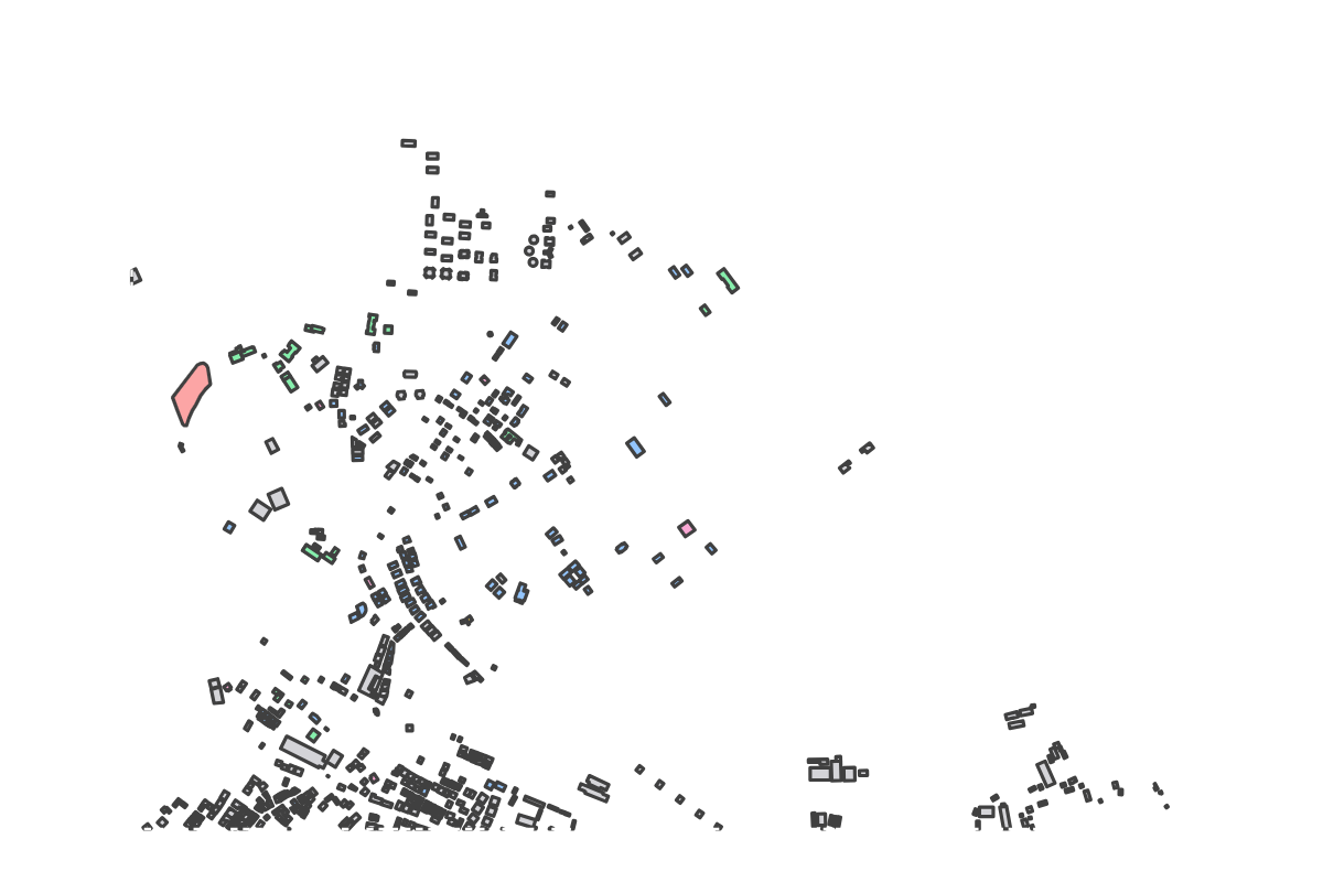 Program breakdown map