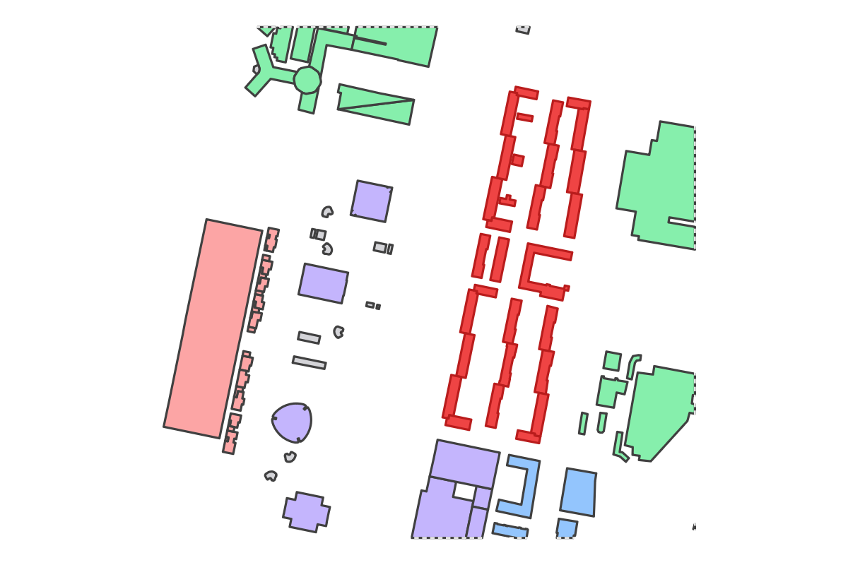 Program breakdown map