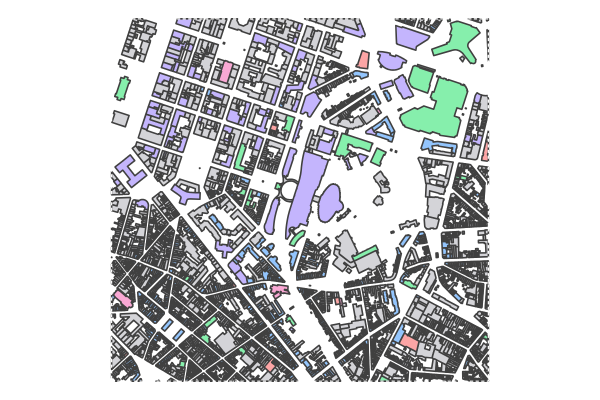 Program breakdown map