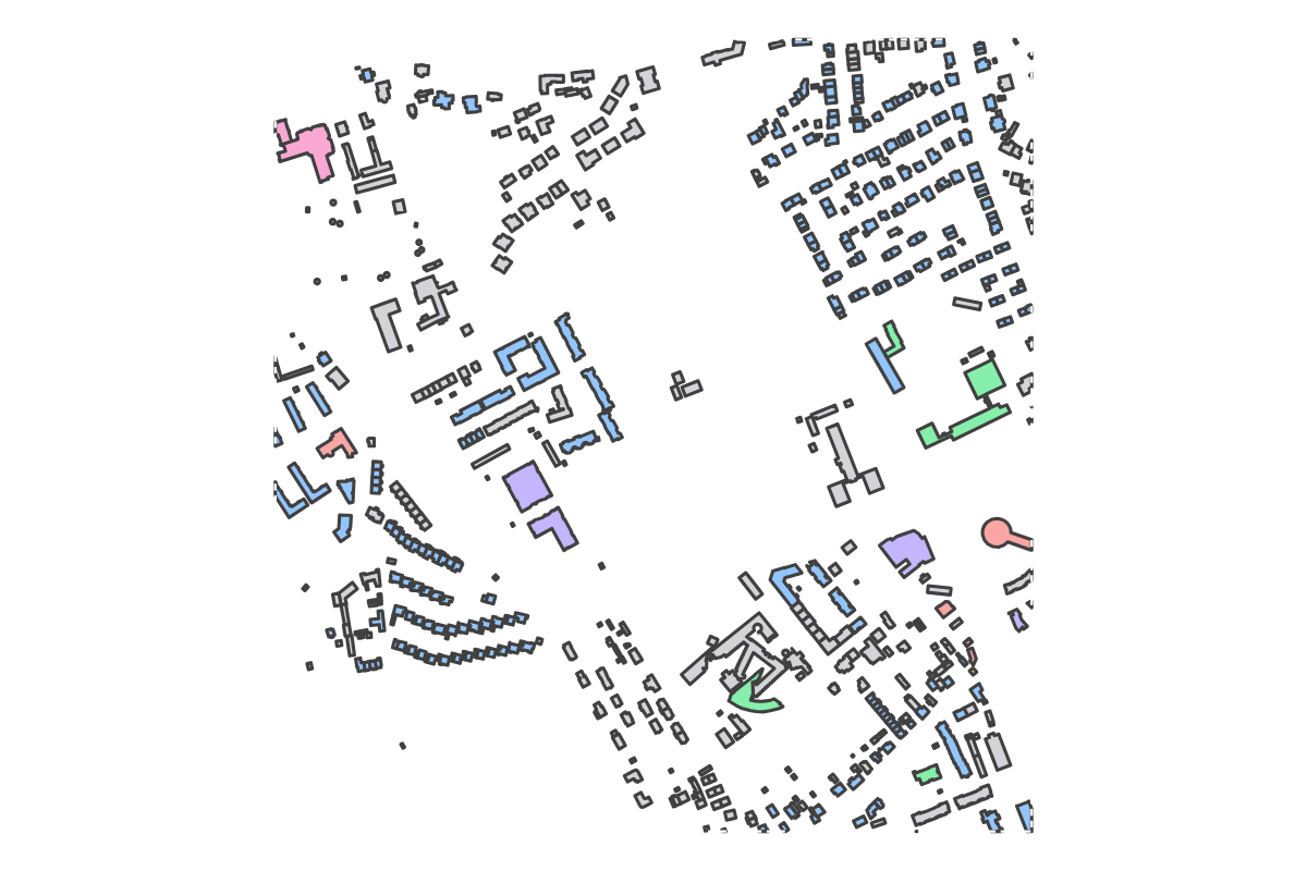 Program breakdown map