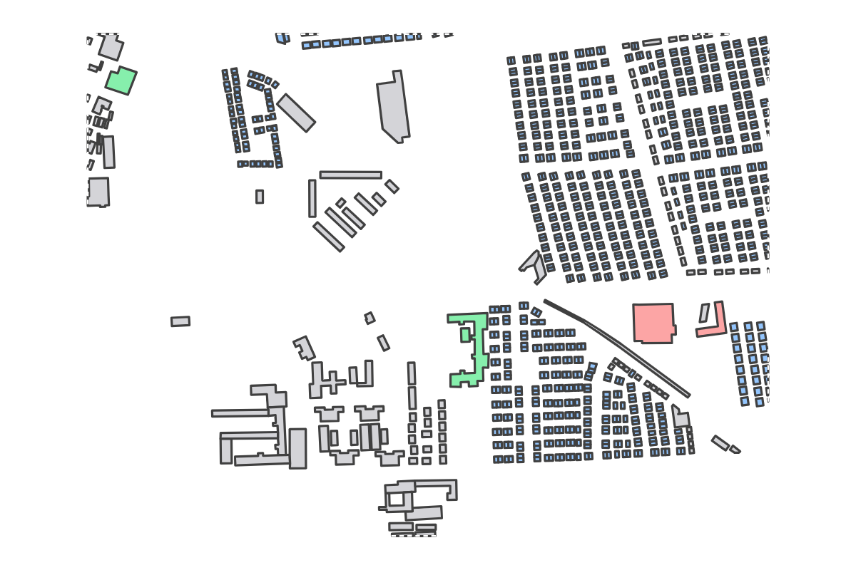 Program breakdown map