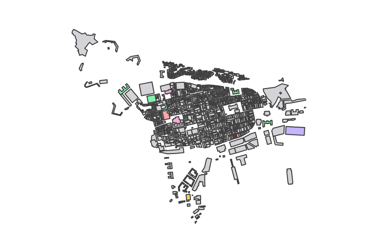 Program breakdown map
