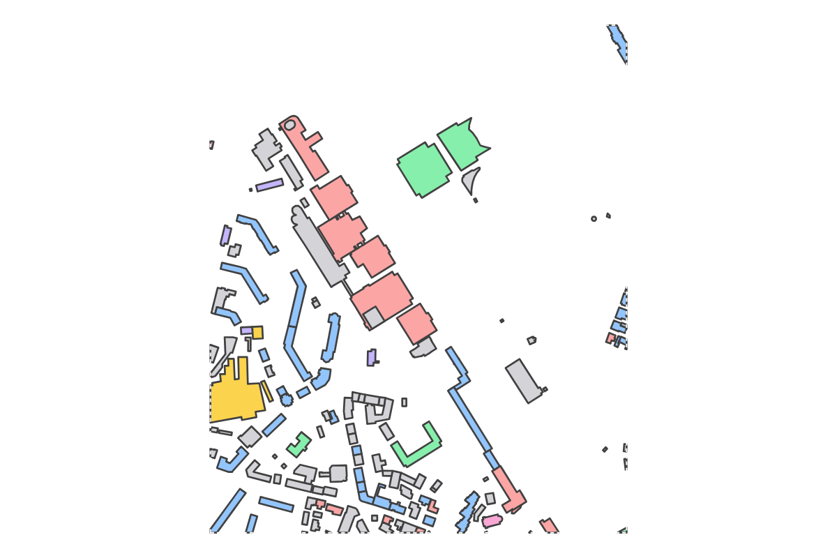 Program breakdown map