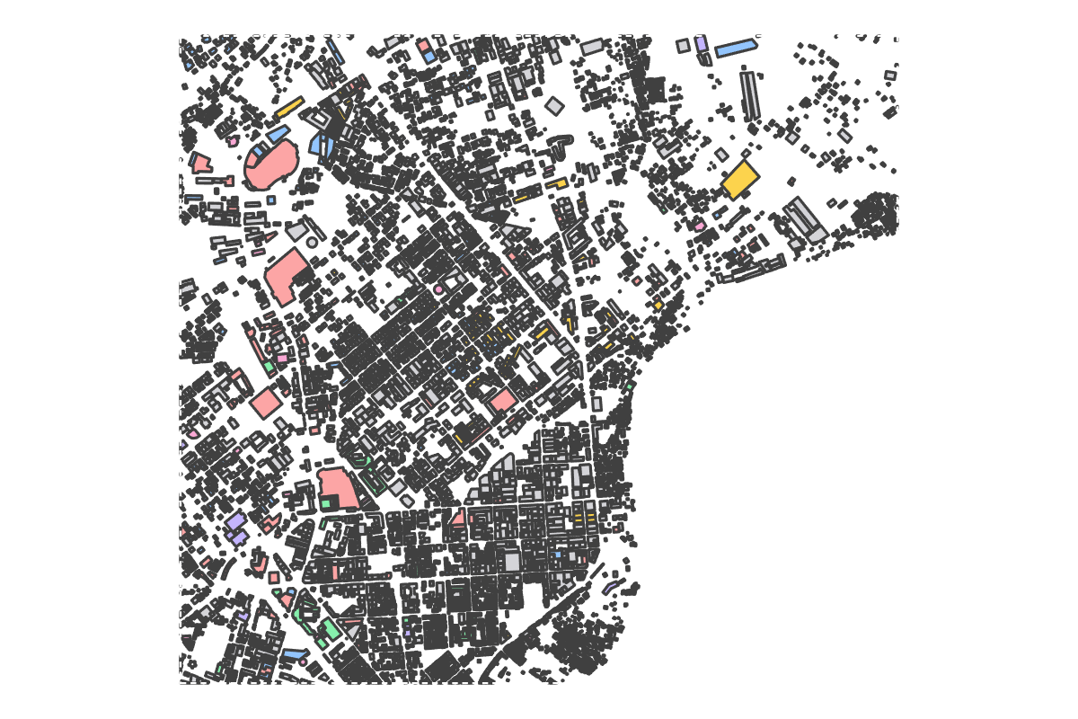 Program breakdown map