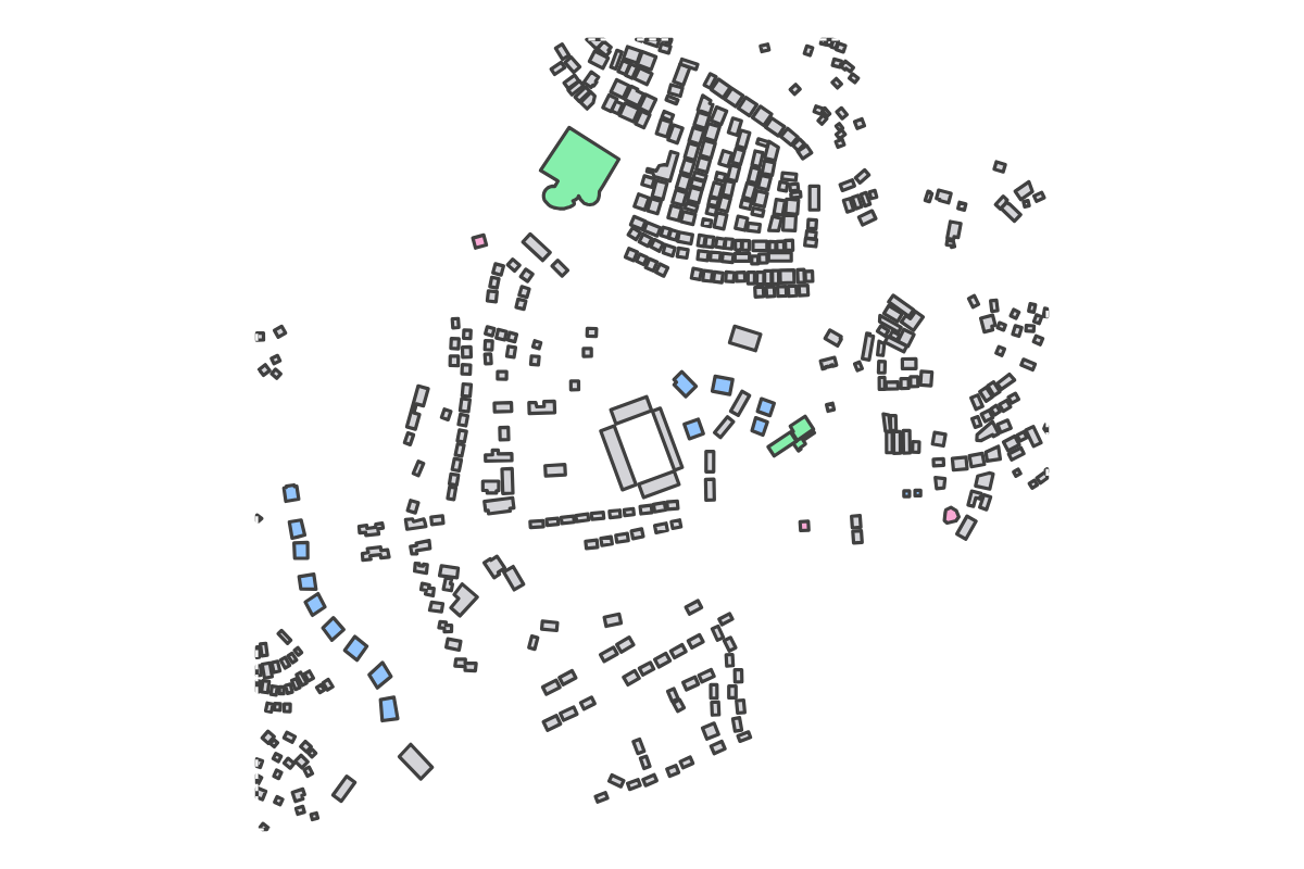 Program breakdown map