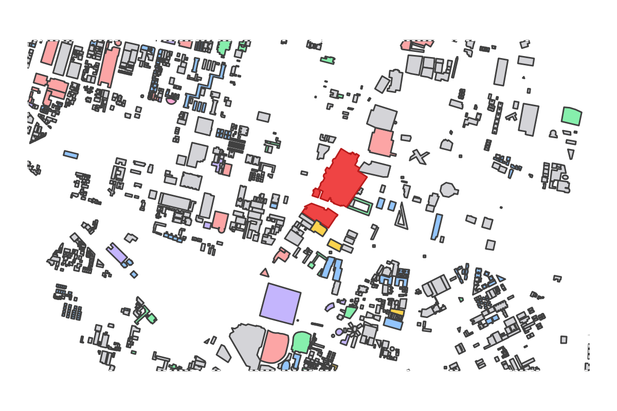 Program breakdown map