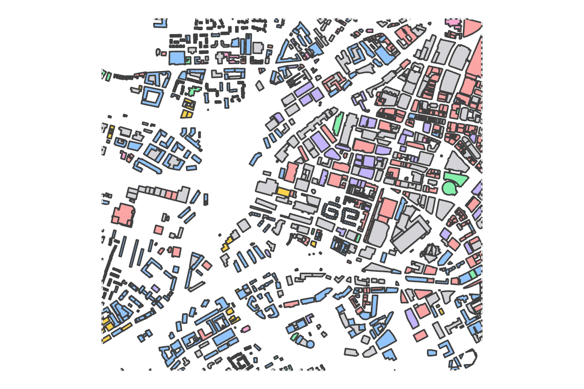 Program breakdown map