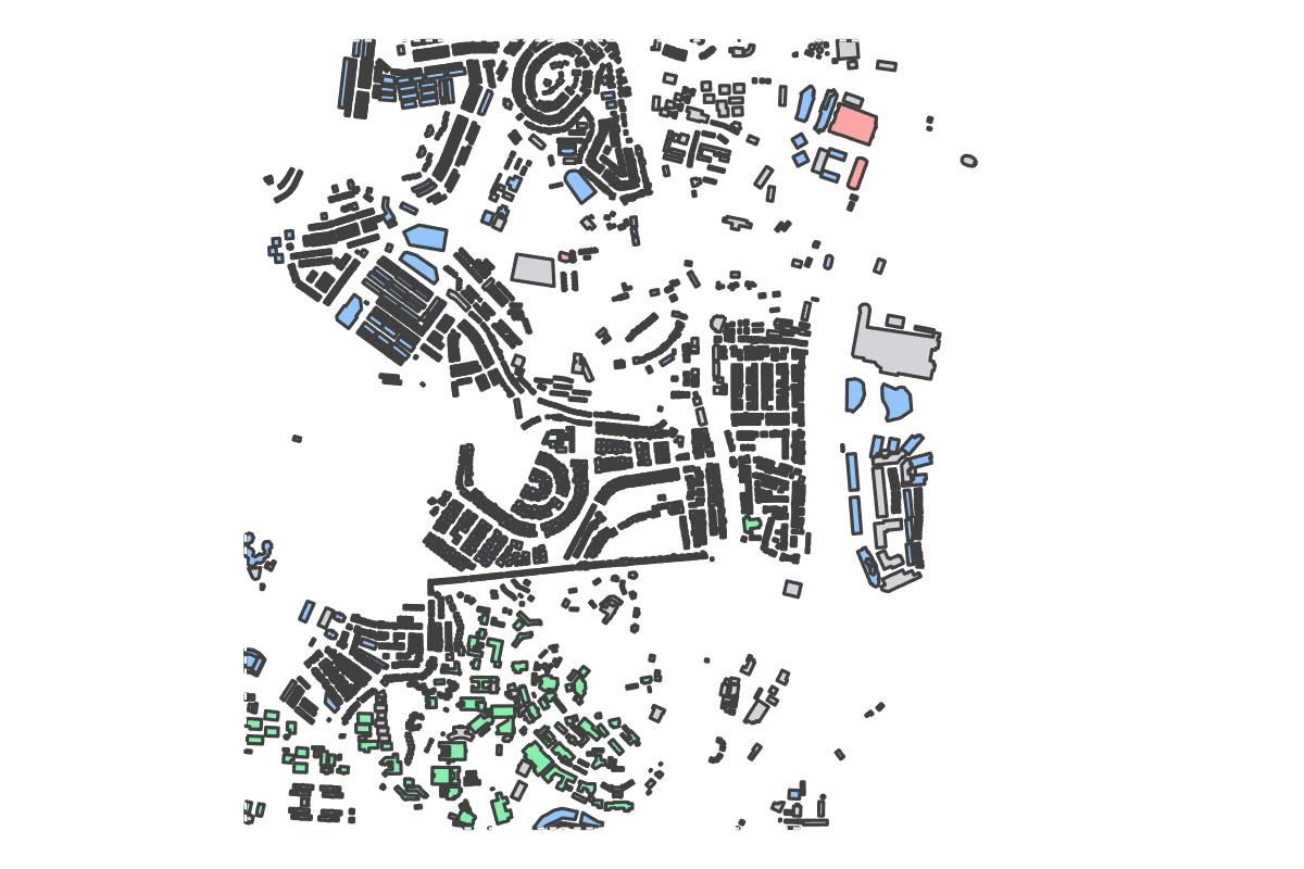 Program breakdown map