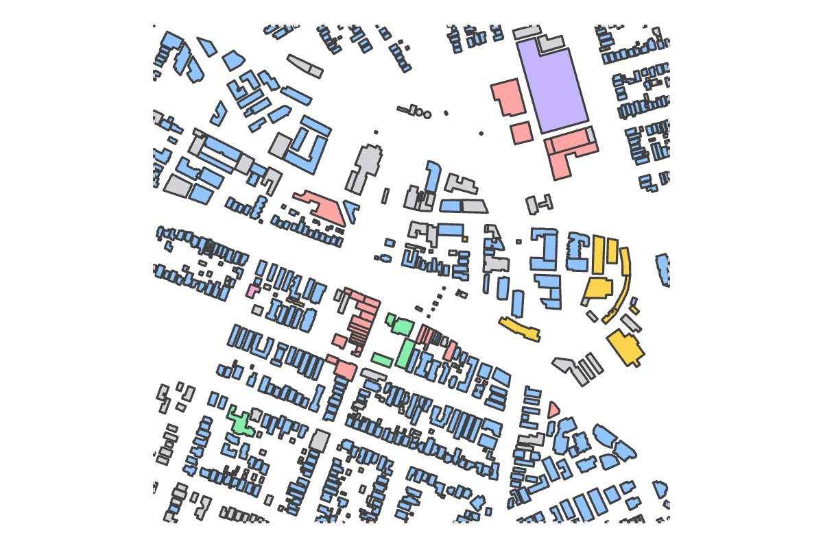 Program breakdown map