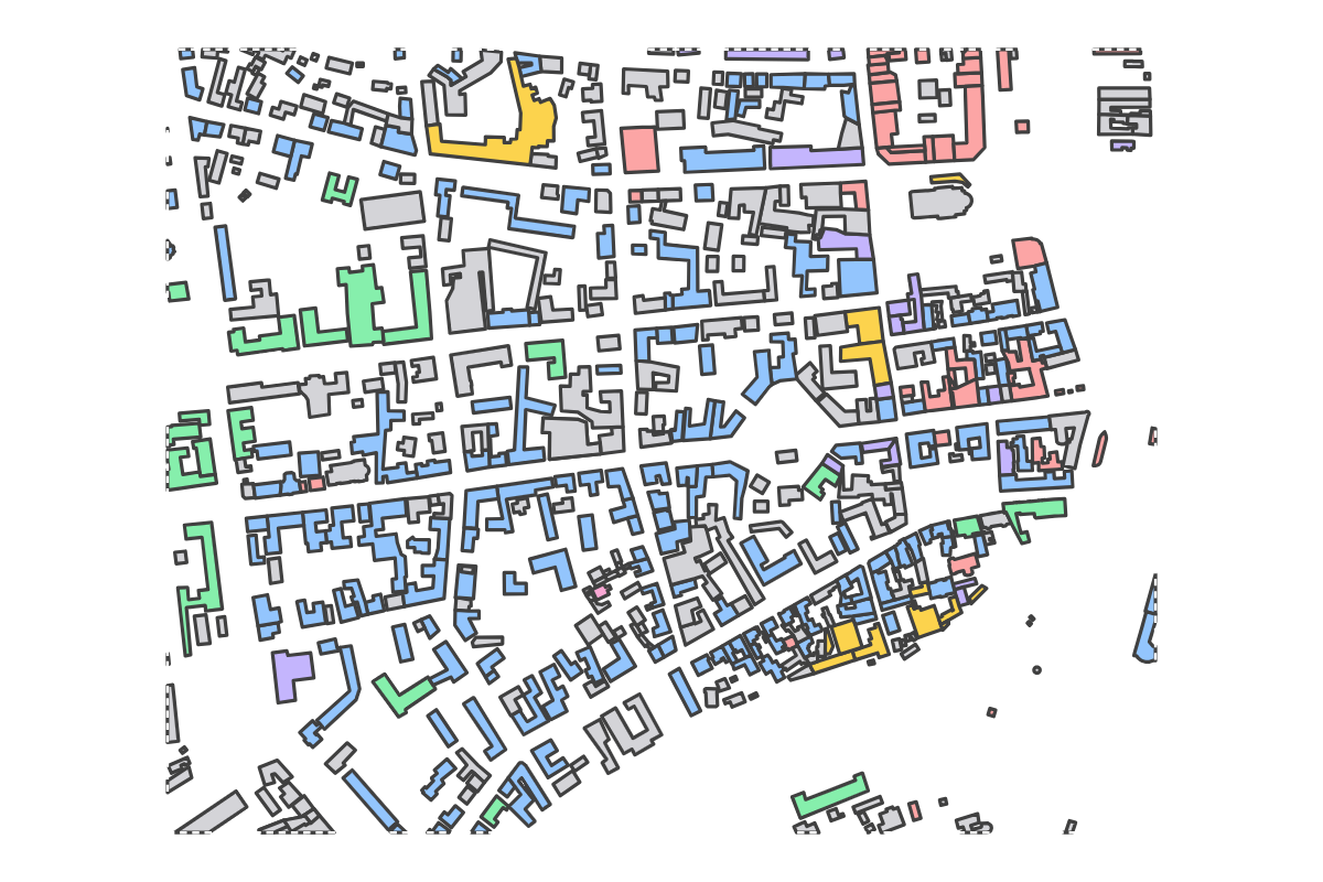 Program breakdown map