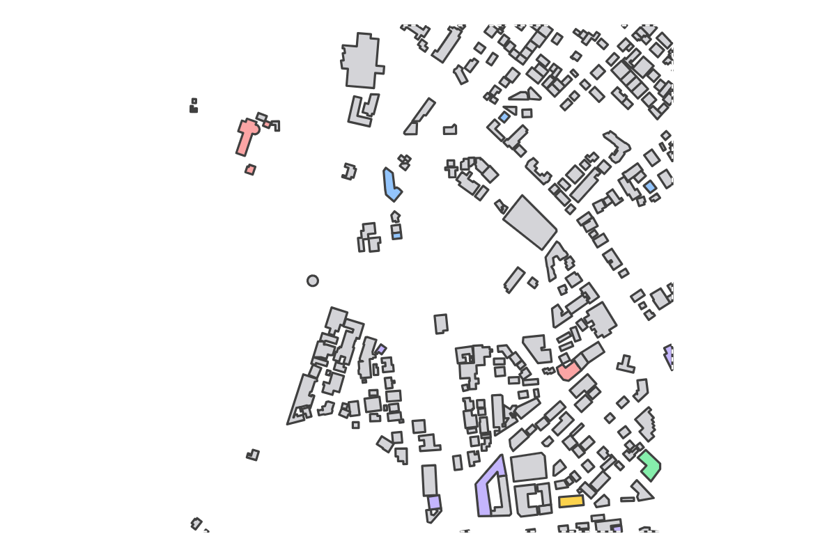 Program breakdown map