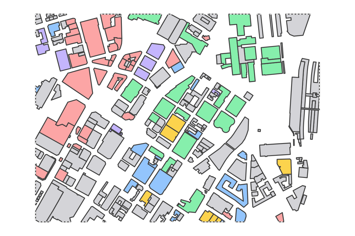 Program breakdown map