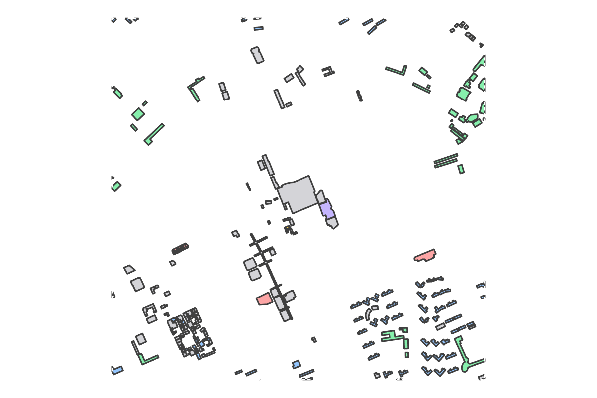 Program breakdown map