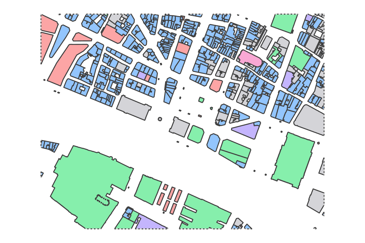 Program breakdown map
