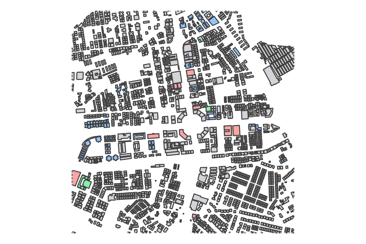 Program breakdown map